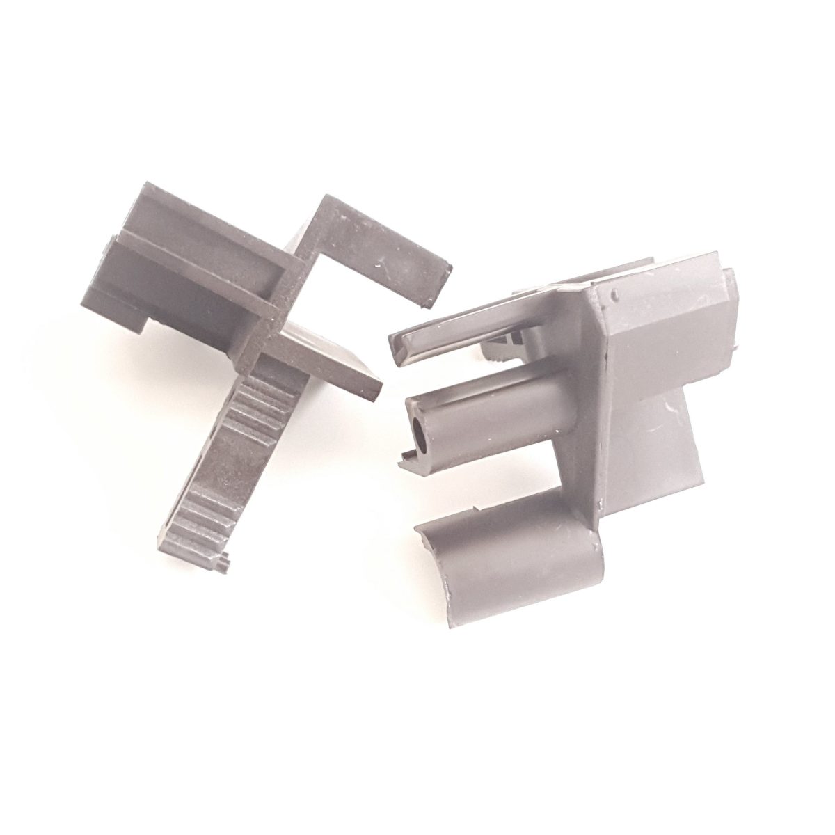 Kombi redőny lábbevezető alu lábhoz- fehér/barna színben - Image 1