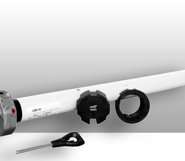 Smart-Home típusú univerzális kapcsolós csőmotor 30nm vészhajtókarral