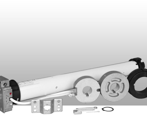 Smart-Home típusú univerzális kapcsolós csőmotor 100Nm vészhajtókarral