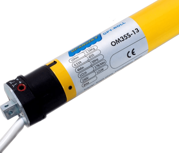 Opy-Roll típusú kapcsolós csőmotor 13nm