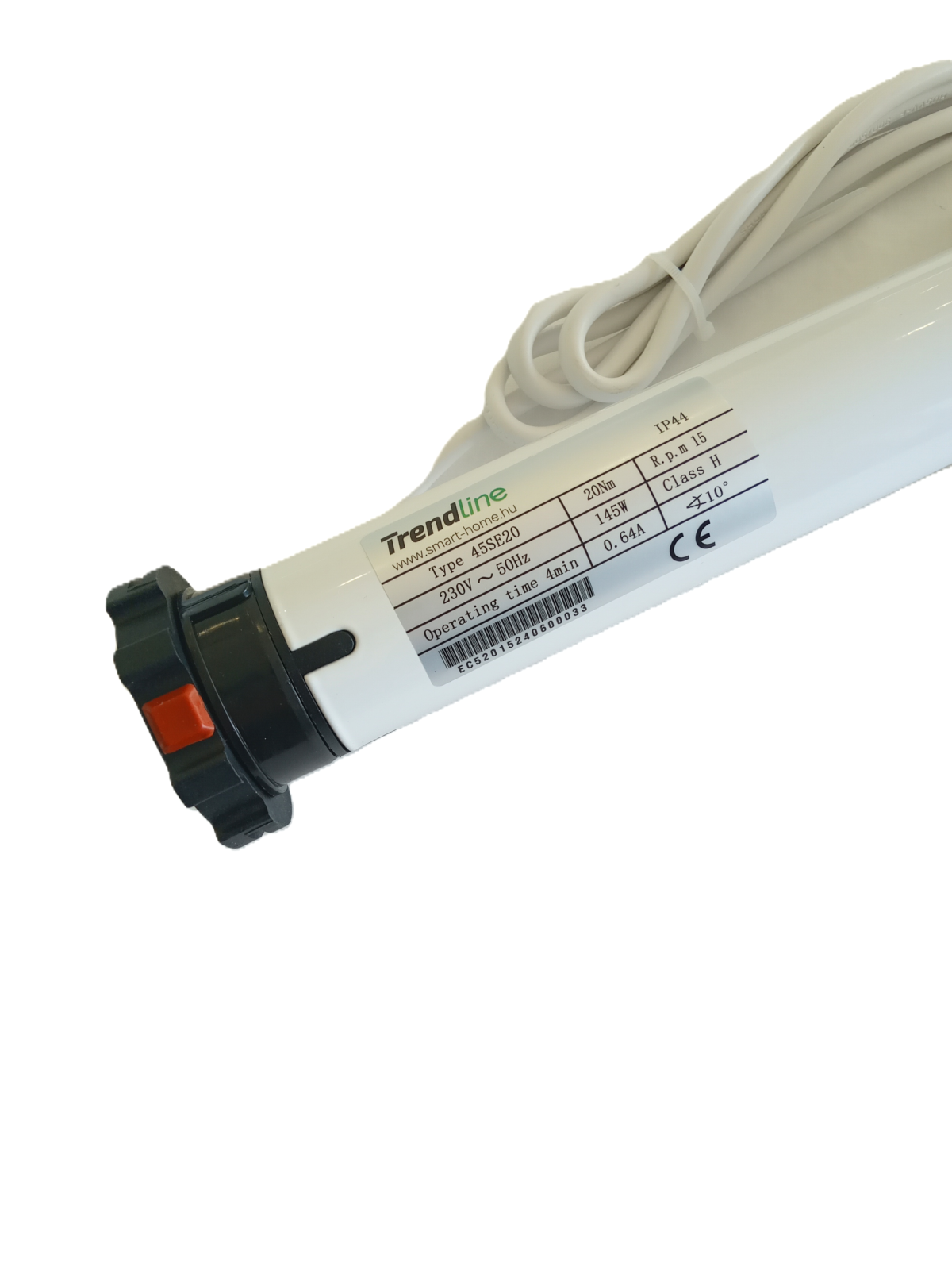 TREND45SE20 - Kapcsolós akadályérzékelős redőnymotor 20Nm - Image 1